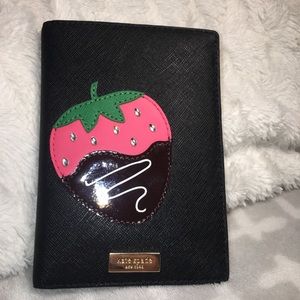 Kate Spade strawberry wallet and ID card